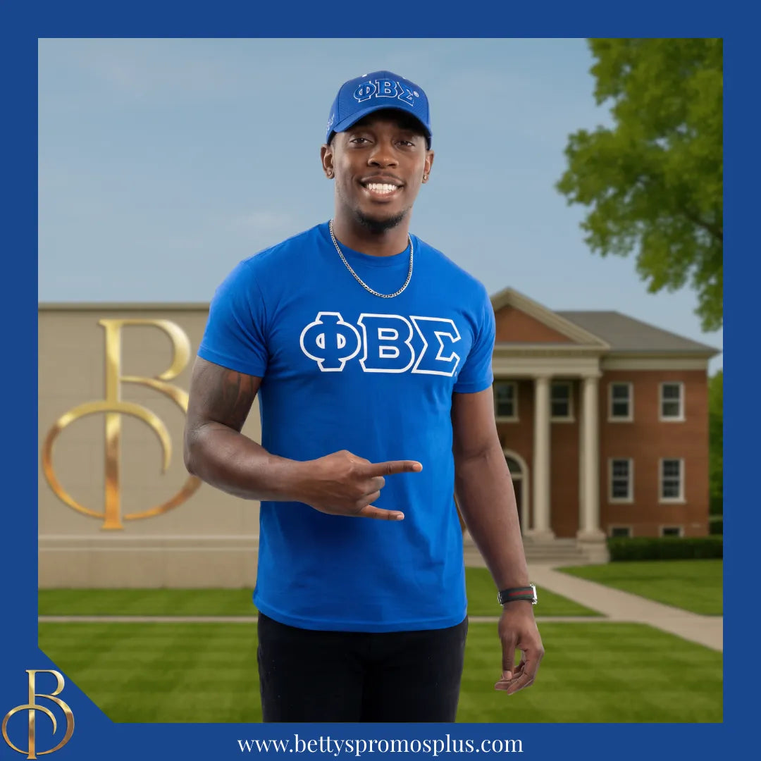 Phi Beta Sigma ΦΒΣ Greek Letters Mesh Flex Fit Embroidered Hat-Phi Beta Sigma Paraphernalia-Phi Beta Sigma Hats-Betty's Promos Plus