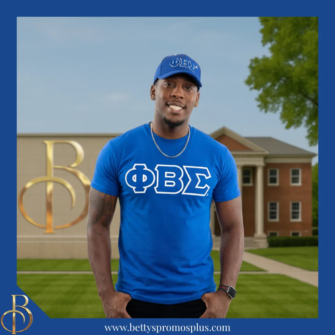 Phi Beta Sigma ΦΒΣ Greek Letters Mesh Flex Fit Embroidered Hat-Phi Beta Sigma Paraphernalia-Phi Beta Sigma Hats-Betty's Promos Plus
