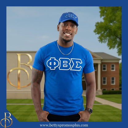 Phi Beta Sigma ΦΒΣ Greek Letters Mesh Flex Fit Embroidered Hat-Phi Beta Sigma Paraphernalia-Phi Beta Sigma Hats-Betty's Promos Plus