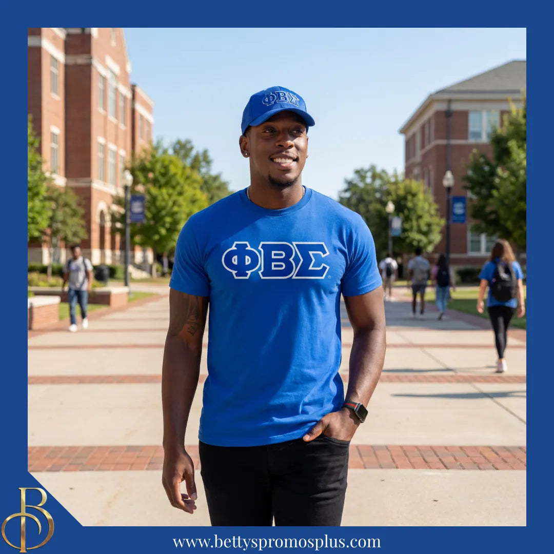 Phi Beta Sigma ΦΒΣ Greek Letters Mesh Flex Fit Embroidered Hat-Phi Beta Sigma Paraphernalia-Phi Beta Sigma Hats-Betty's Promos Plus