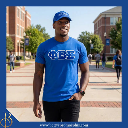 Phi Beta Sigma ΦΒΣ Greek Letters Mesh Flex Fit Embroidered Hat-Phi Beta Sigma Paraphernalia-Phi Beta Sigma Hats-Betty's Promos Plus