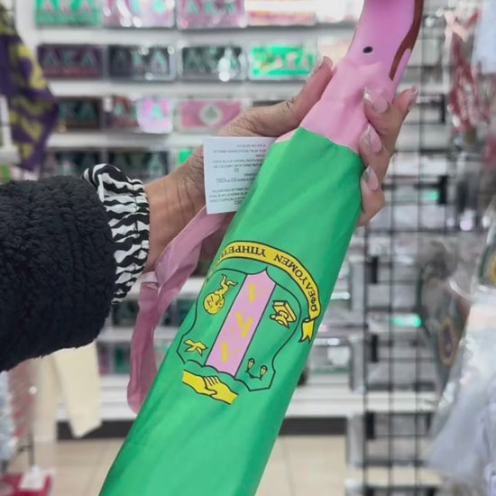 Delta Sigma Theta ΔΣΘ Hurricane Umbrella - How to Use