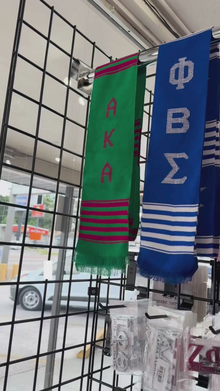 Delta Sigma Theta Kente Cloth Graduation Stole