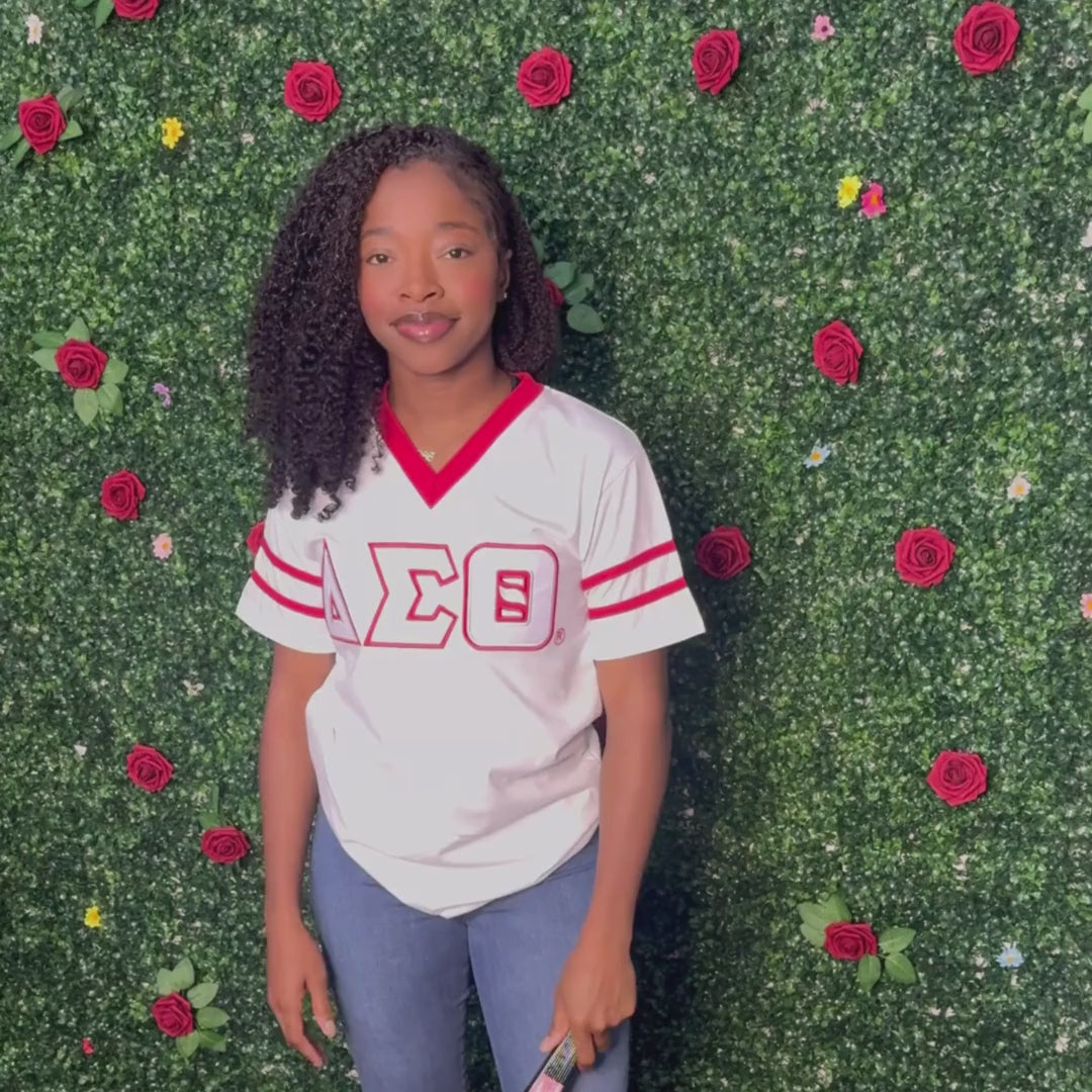 Delta Sigma Theta ΔΣΘ Clacking Accordion Handheld Fan