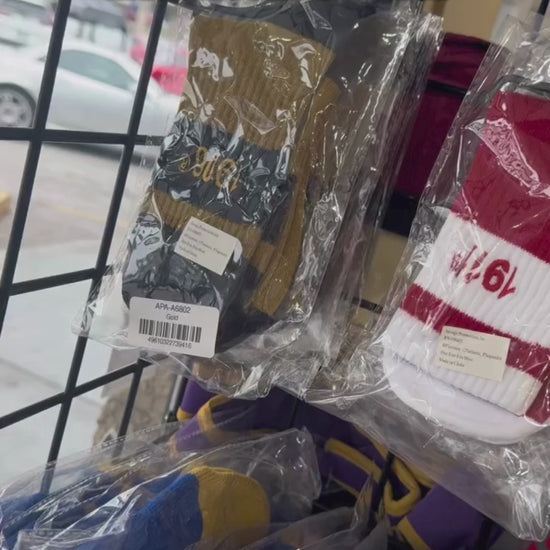 Phi Beta Sigma Quarter Socks