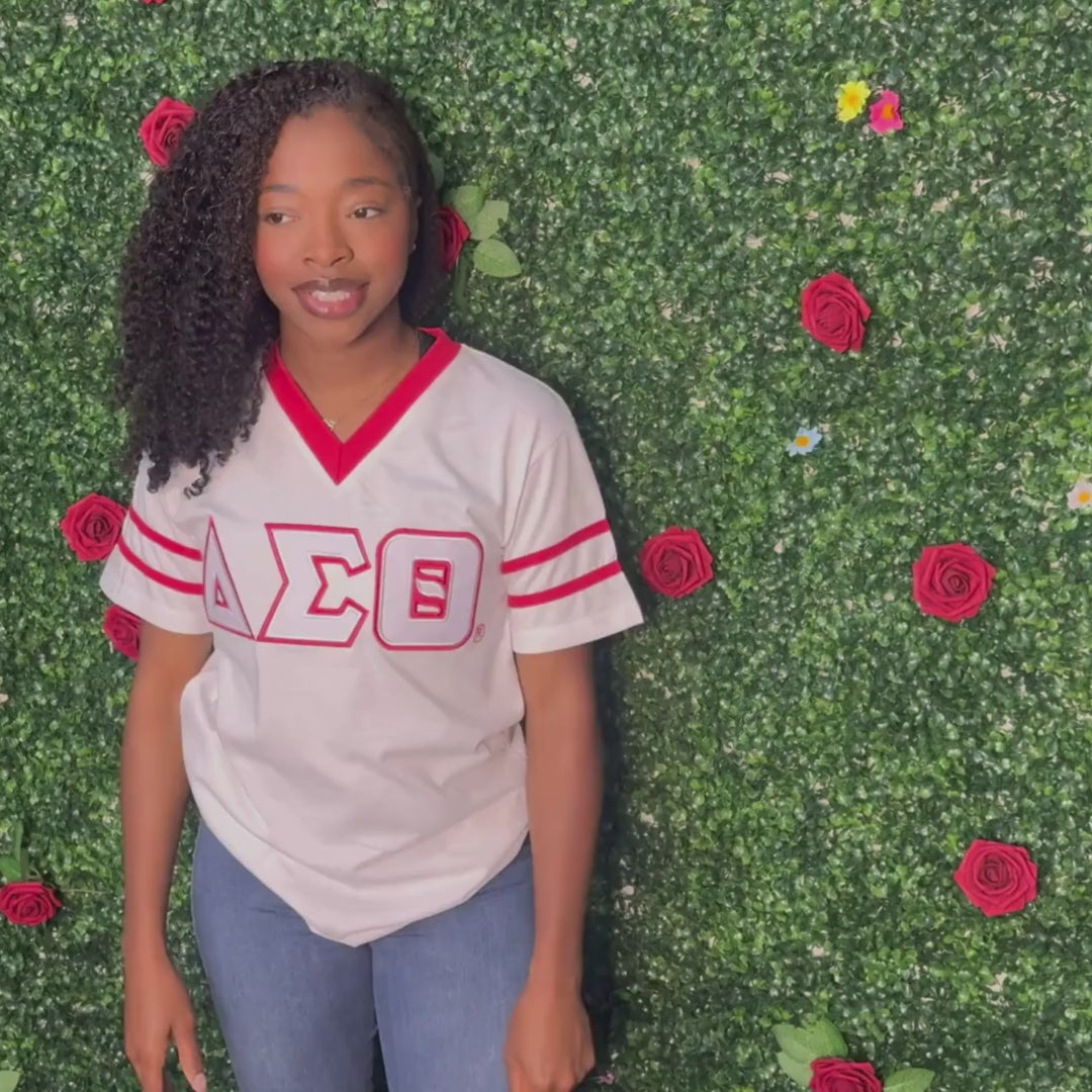 Delta Sigma Theta ΔΣΘ Clacking Accordion Handheld Fan