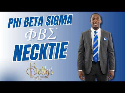 Phi Beta Sigma ΦΒΣ Tie and Pocket Square Combo