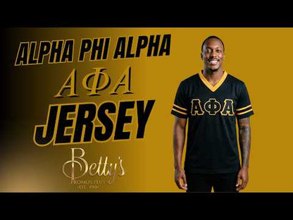 Alpha Phi Alpha ΑΦΑ Double Stitched Appliqué Embroidered Jersey T-Shirt