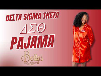 Delta Sigma Theta ΔΣΘ Nightshirt Pajama Night Shirt Gown