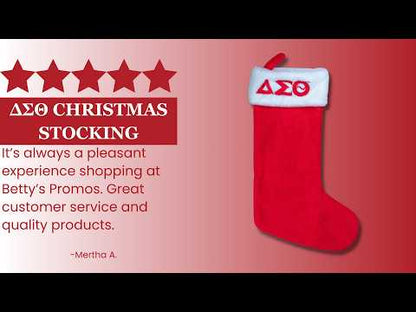 Delta Sigma Theta ΔΣΘ Christmas Stocking