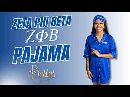 Zeta Phi Beta ΖΦΒ Nightshirt Pajama Night Shirt Gown