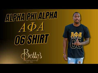 Alpha Phi Alpha ΑΦΑ 06 Screen Printed T-Shirt