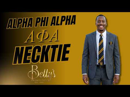 Alpha Phi Alpha ΑΦΑ Tie and Pocket Square Combo