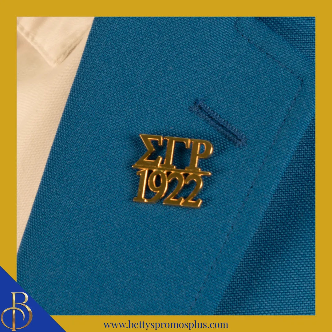 Sigma Gamma Rho ΣΓΡ 1922 Greek Sorority Lapel Pin-Sigma Gamma Rho Paraphernalia-Sigma Gamma Rho Lapel Pin-Betty's Promos Plus