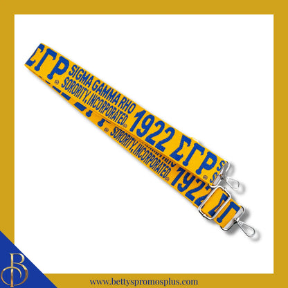 Sigma Gamma Rho ΣΓΡ Cross Body Clear Stadium Bag-Sigma Gamma Rho Paraphernalia-Sigma Gamma Rho Stadium Bag-Betty's Promos Plus