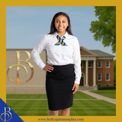 Sigma Gamma Rho ΣΓΡ Greek Letters Crossover Bow Tie-Sigma Gamma Rho Paraphernalia-Sigma Gamma Rho Bow Tie-Betty's Promos Plus