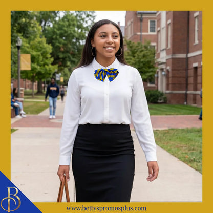 Sigma Gamma Rho ΣΓΡ Greek Letters Floppy Bowtie-Sigma Gamma Rho Paraphernalia-Sigma Gamma Rho Bow Tie-Betty's Promos Plus