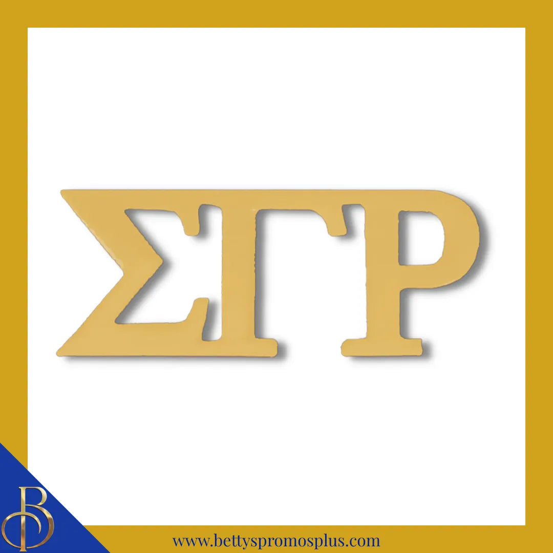 Sigma Gamma Rho ΣΓΡ Greek Letters Lapel Pin-Sigma Gamma Rho Paraphernalia-Sigma Gamma Rho Lapel Pin-Betty's Promos Plus