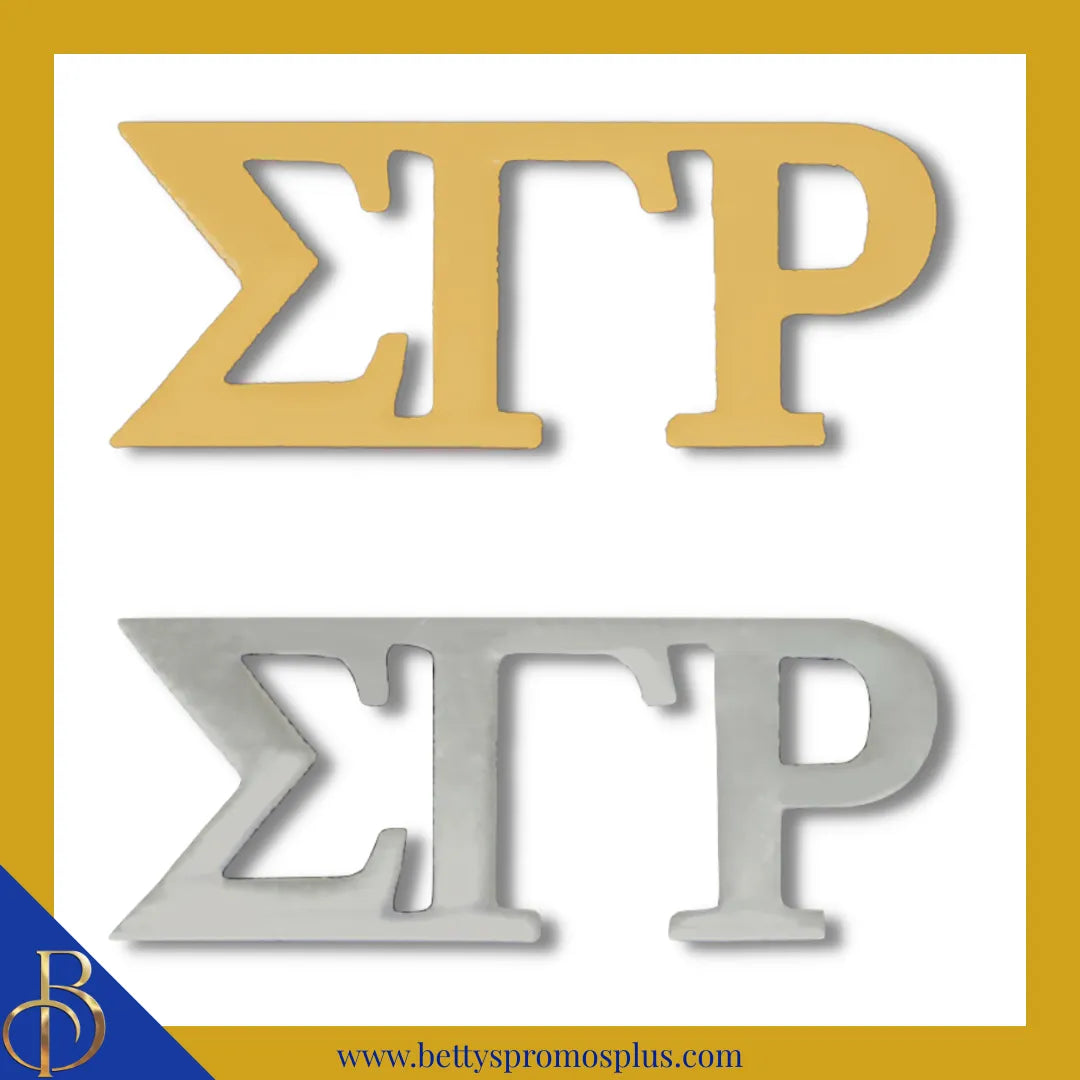 Sigma Gamma Rho ΣΓΡ Greek Letters Lapel Pin-Sigma Gamma Rho Paraphernalia-Sigma Gamma Rho Lapel Pin-Betty's Promos Plus