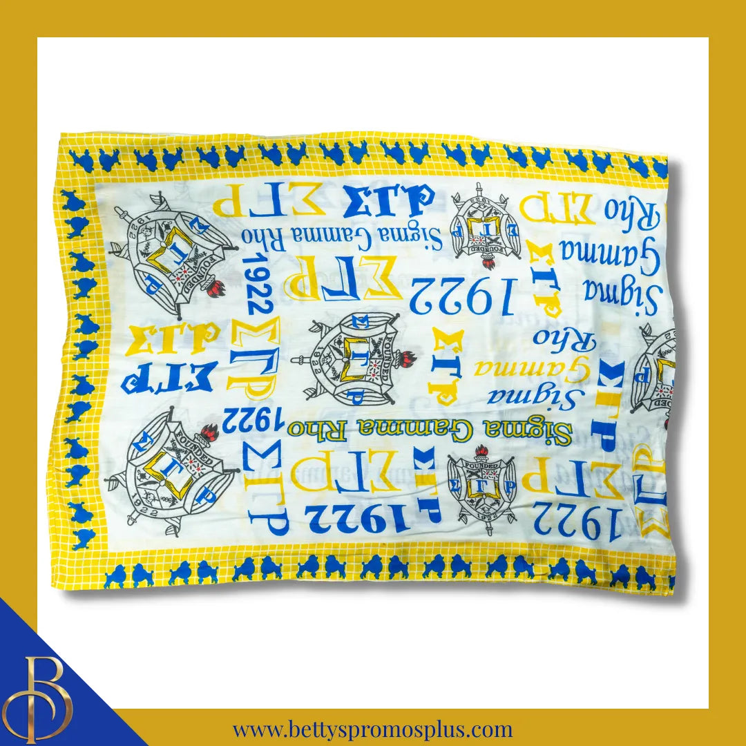Sigma Gamma Rho ΣΓΡ Infinity Scarf-Sigma Gamma Rho Paraphernalia-Sigma Gamma Rho Scarves-Betty's Promos Plus