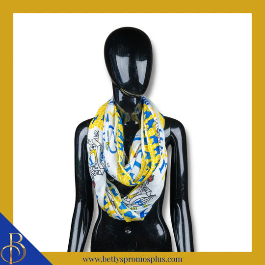 Sigma Gamma Rho ΣΓΡ Infinity Scarf-Sigma Gamma Rho Paraphernalia-Sigma Gamma Rho Scarves-Betty's Promos Plus