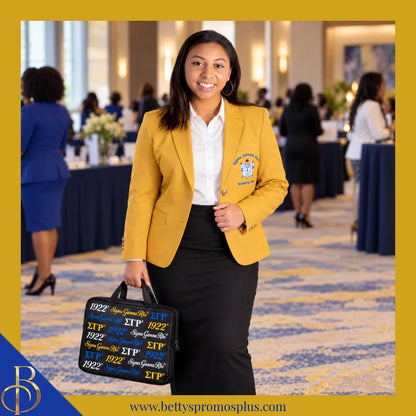 Sigma Gamma Rho ΣΓΡ Neoprene Laptop Sleeve-Sigma Gamma Rho Paraphernalia-Sigma Gamma Rho Bags/Purses-Betty's Promos Plus