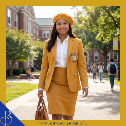 Sigma Gamma Rho ΣΓΡ Pearl Beret Wool Tam-Sigma Gamma Rho Paraphernalia-Sigma Gamma Rho Beret-Betty's Promos Plus