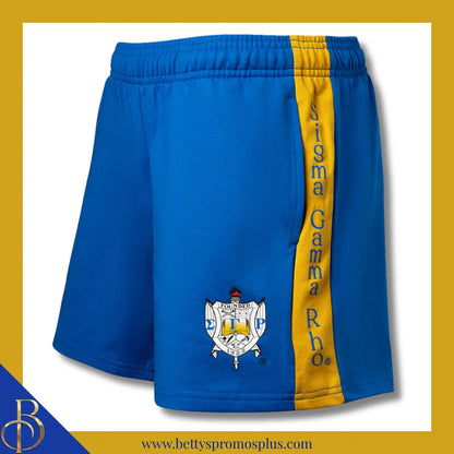 Sigma Gamma Rho ΣΓΡ Performance Shorts-Blue-Small-Sigma Gamma Rho Paraphernalia-Sigma Gamma Rho Shorts-Betty's Promos Plus