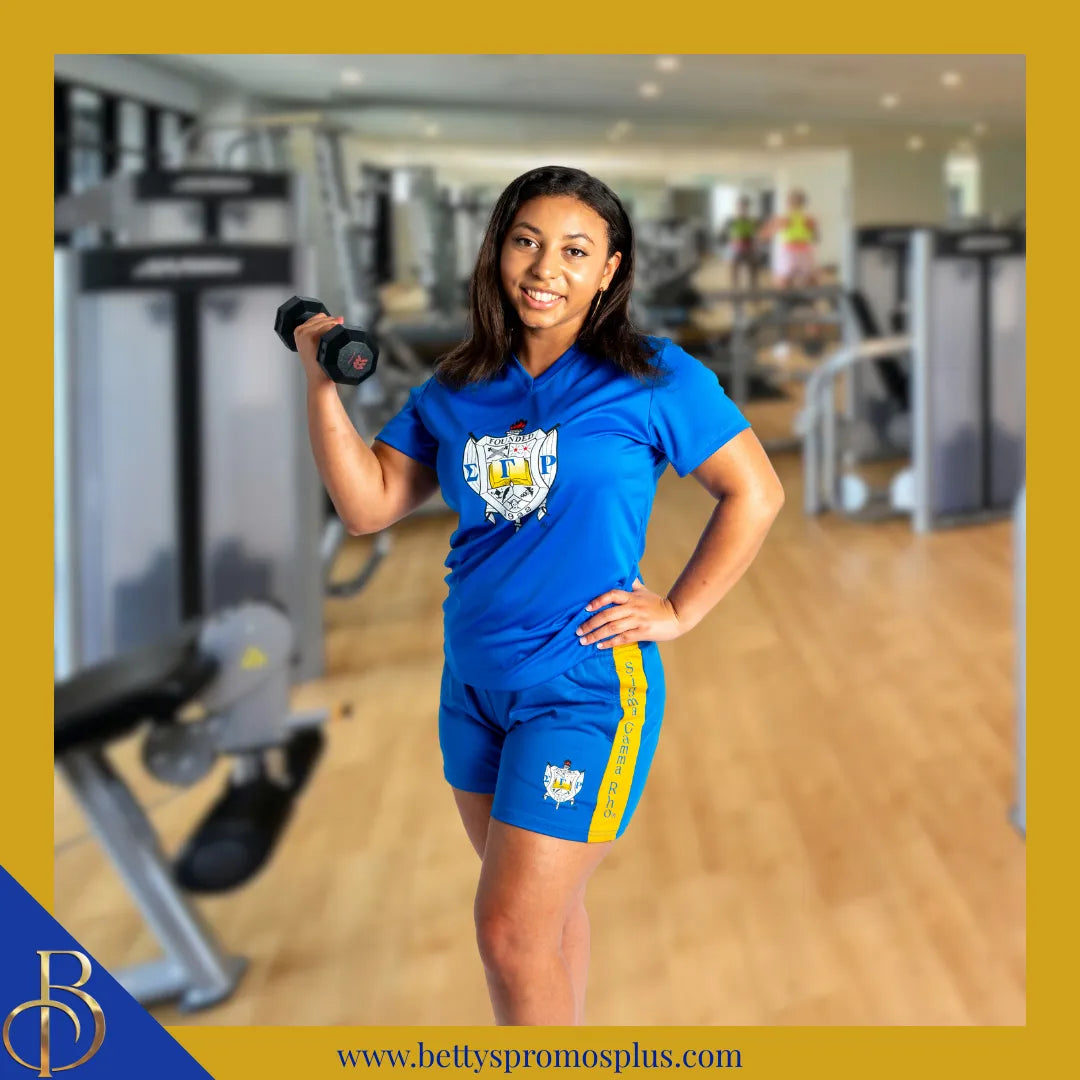 Sigma Gamma Rho ΣΓΡ Performance Shorts-Sigma Gamma Rho Paraphernalia-Sigma Gamma Rho Shorts-Betty's Promos Plus