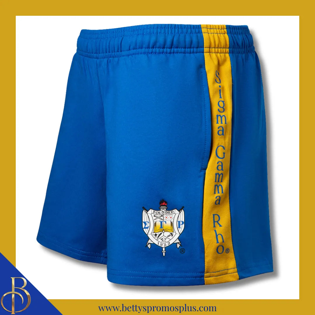 Sigma Gamma Rho ΣΓΡ Performance Shorts-Sigma Gamma Rho Paraphernalia-Sigma Gamma Rho Shorts-Betty's Promos Plus