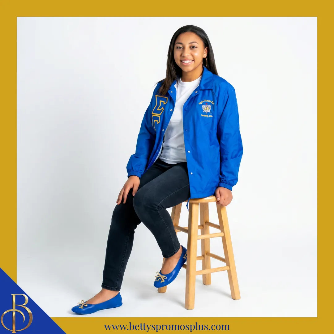 Sigma Gamma Rho ΣΓΡ Printed Foldable Ballet Flats with Carrying Case-Sigma Gamma Rho Paraphernalia-Sigma Gamma Rho Ballet Flats-Betty's Promos Plus
