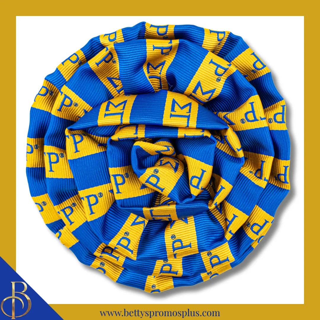 Sigma Gamma Rho ΣΓΡ Silk Flower Lapel Pin-Blue-Sigma Gamma Rho Paraphernalia-Sigma Gamma Rho Lapel Pin-Betty's Promos Plus