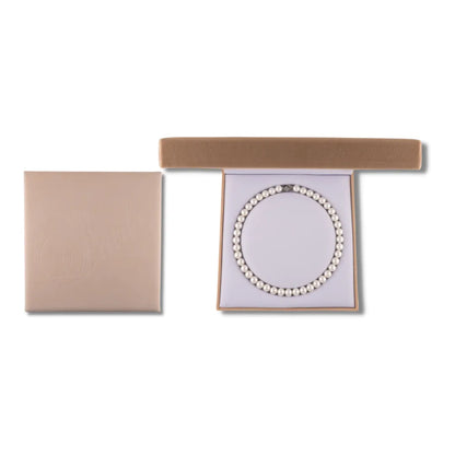 White Pearl Necklace with "My Pearls" Jewelry Box-Greek Paraphernalia-Greek Necklace-Betty's Promos Plus