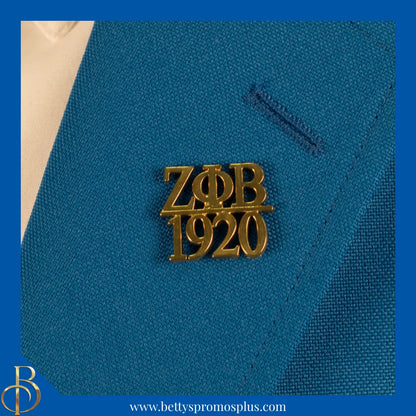 Zeta Phi Beta ΖΦΒ 1920 Greek Lapel Pin-Zeta Phi Beta Paraphernalia-Zeta Phi Beta Lapel Pin-Betty's Promos Plus