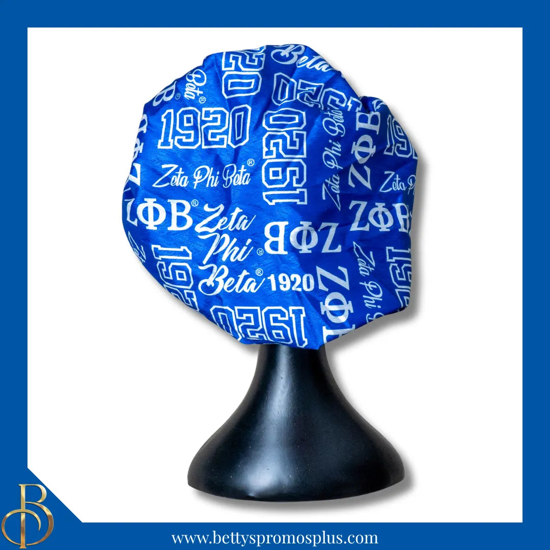 Zeta Phi Beta ΖΦΒ Bonnet-Blue-Zeta Phi Beta Paraphernalia-Zeta Phi Beta Bonnet-Betty's Promos Plus