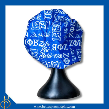 Zeta Phi Beta ΖΦΒ Bonnet-Blue-Zeta Phi Beta Paraphernalia-Zeta Phi Beta Bonnet-Betty's Promos Plus