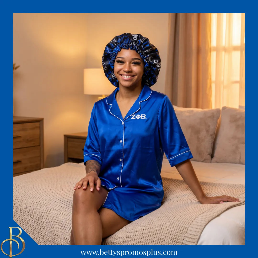Zeta Phi Beta ΖΦΒ Bonnet-Zeta Phi Beta Paraphernalia-Zeta Phi Beta Bonnet-Betty's Promos Plus