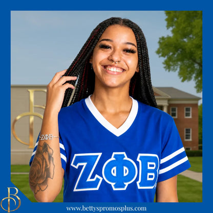 Zeta Phi Beta ΖΦΒ Bracelet with Rhinestone Letters-Zeta Phi Beta Paraphernalia-Zeta Phi Beta Bracelet-Betty's Promos Plus
