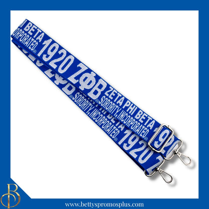Zeta Phi Beta ΖΦΒ Cross Body Clear Stadium Bag-Zeta Phi Beta Paraphernalia-Zeta Phi Beta Stadium Bag-Betty's Promos Plus