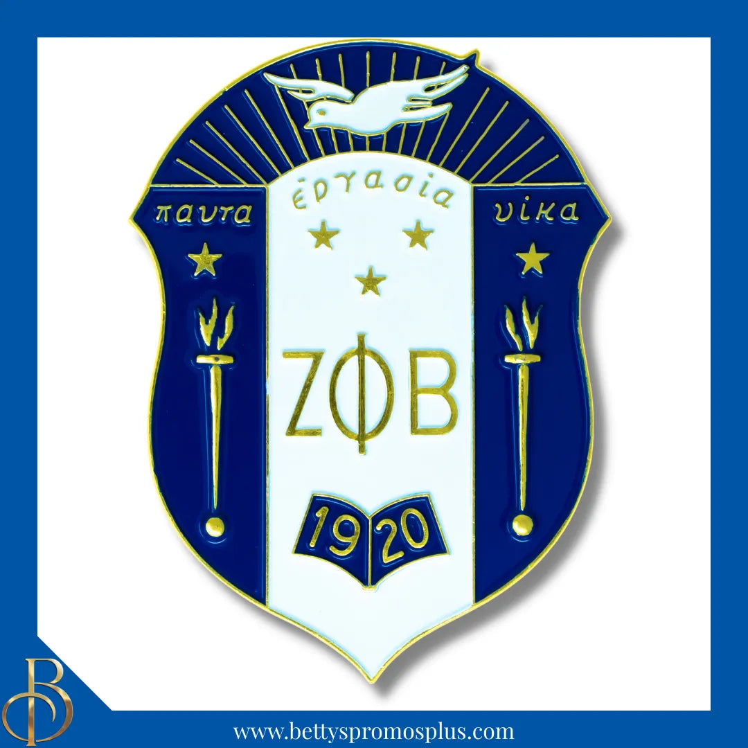 Zeta Phi Beta ΖΦΒ Die Cut Auto Decal-Zeta Phi Beta Paraphernalia-Zeta Phi Beta Auto Decal-Betty's Promos Plus