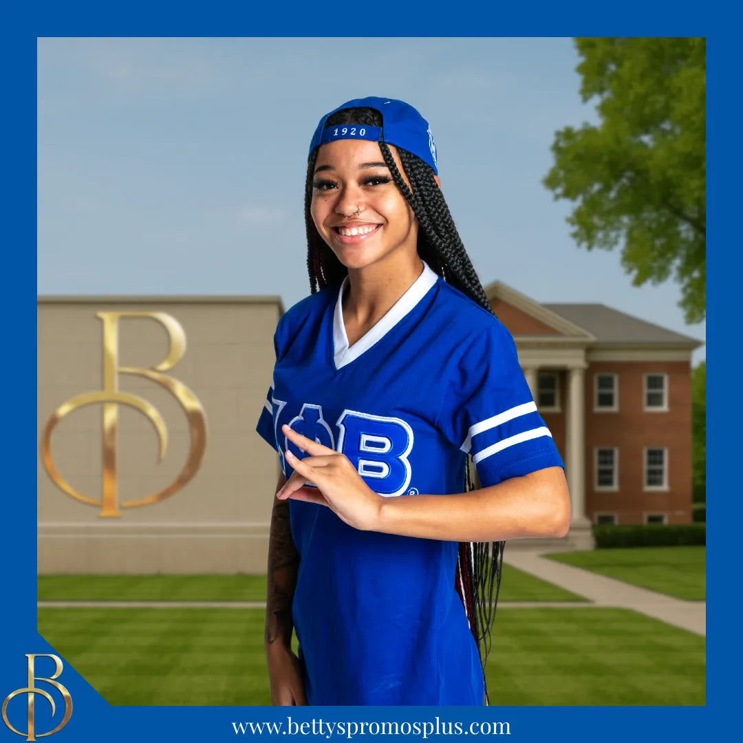 Zeta Phi Beta ΖΦΒ Embroidered Shield Baseball Cap-Zeta Phi Beta Paraphernalia-Zeta Phi Beta Hats-Betty's Promos Plus