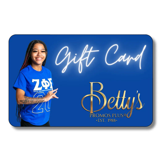 Zeta Phi Beta ΖΦΒ Gift Card-Zeta Phi Beta Paraphernalia-Zeta Phi Beta Gift Card-Betty's Promos Plus