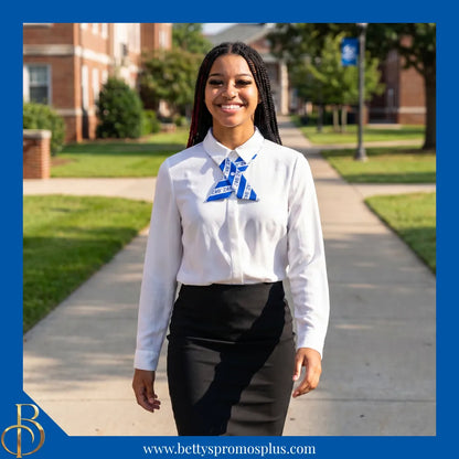 Zeta Phi Beta ΖΦΒ Greek Letters Crossover Bow Tie-Zeta Phi Beta Paraphernalia-Zeta Phi Beta Bow Tie-Betty's Promos Plus
