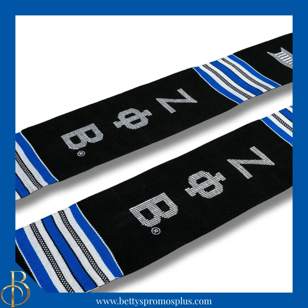 Zeta Phi Beta ΖΦΒ Greek Letters Kente Cloth Graduation Stole-Zeta Phi Beta Paraphernalia-Zeta Phi Beta Graduation Stole-Betty's Promos Plus