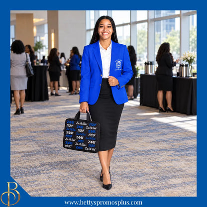 Zeta Phi Beta ΖΦΒ Neoprene Laptop Sleeve-Zeta Phi Beta Paraphernalia-Zeta Phi Beta Bags/Purses-Betty's Promos Plus