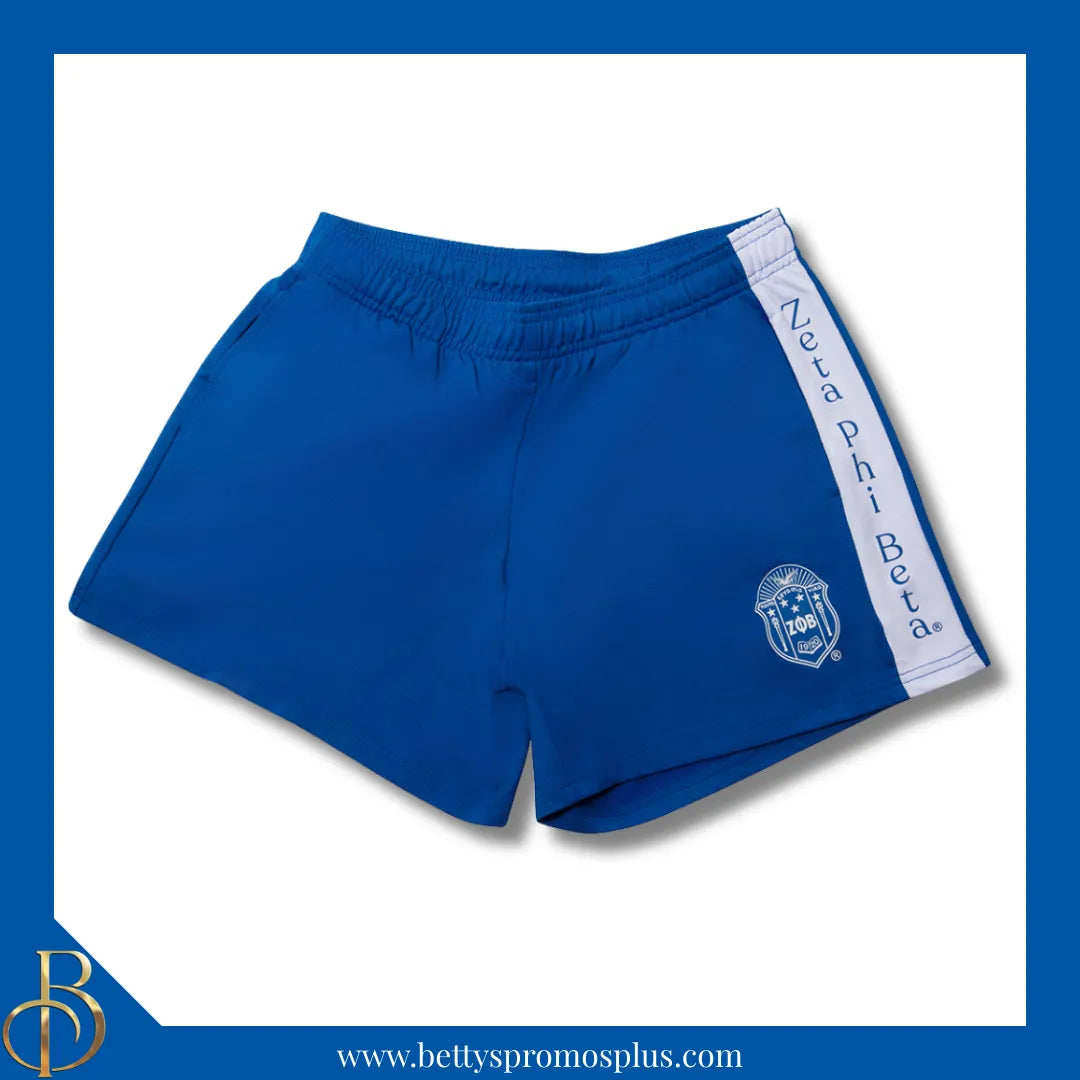 Zeta Phi Beta ΖΦΒ Performance Shorts-Zeta Phi Beta Paraphernalia-Zeta Phi Beta Shorts-Betty's Promos Plus