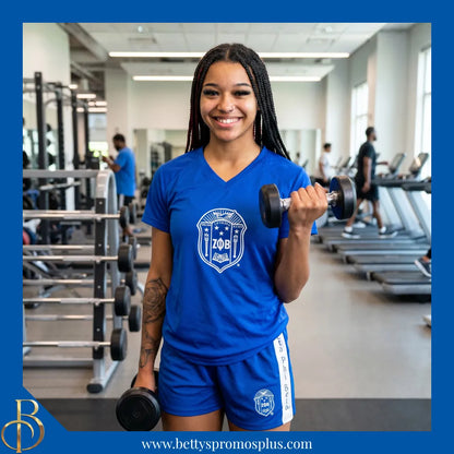 Zeta Phi Beta ΖΦΒ Performance Shorts-Zeta Phi Beta Paraphernalia-Zeta Phi Beta Shorts-Betty's Promos Plus