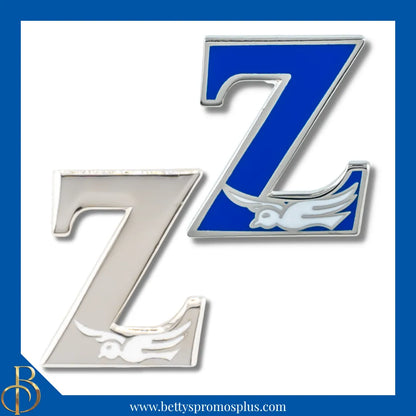 Zeta Phi Beta ΖΦΒ Z with Dove Sorority Lapel Pin – Betty's Promos