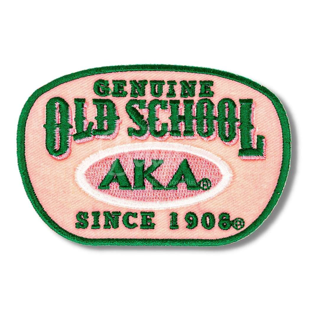 Alpha Kappa Alpha AKA Genuine Old School PatchGreen-Betty's Promos Plus Greek Paraphernalia