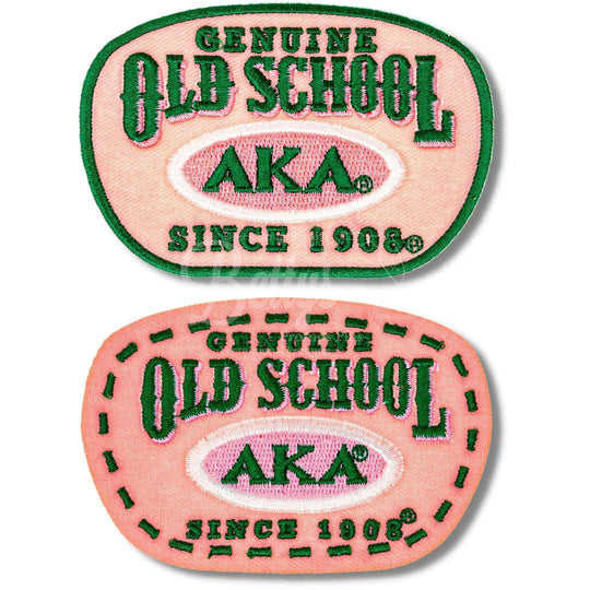 Alpha Kappa Alpha AKA Genuine Old School Patch-Betty's Promos Plus Greek Paraphernalia